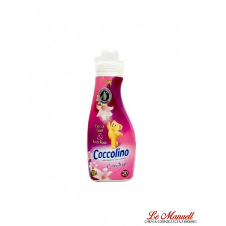 Coccolino Creations Frutti Rosa 750 ml, płyn do płukania - 30 płukań